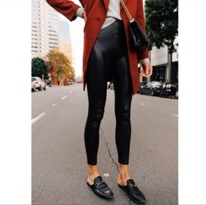 Commando Faux Leather Leggings Size S